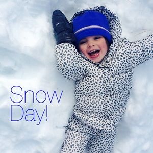 Gap kids Leopard Primaloft winter jacket